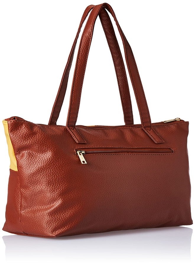 كابريس حقيبة حمل كبيرة من قماش تيراكوتا للنساء من كابريس - Image 4